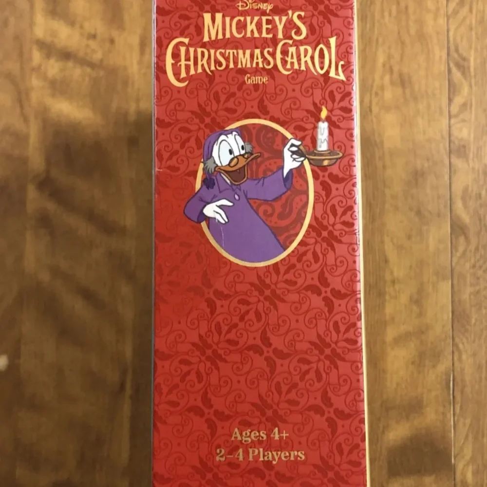 NEW 2022 Funko Games Disney Mickey’s Christmas Carol Game Ages 4+ 2-4 Players